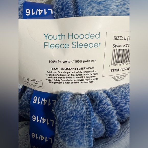 Saint Eve Blue Shark Kids Pajama Set - Picture 5 of 5